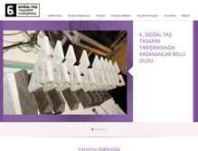 Tablet Screenshot of dogaltastasarimyarismasi.com